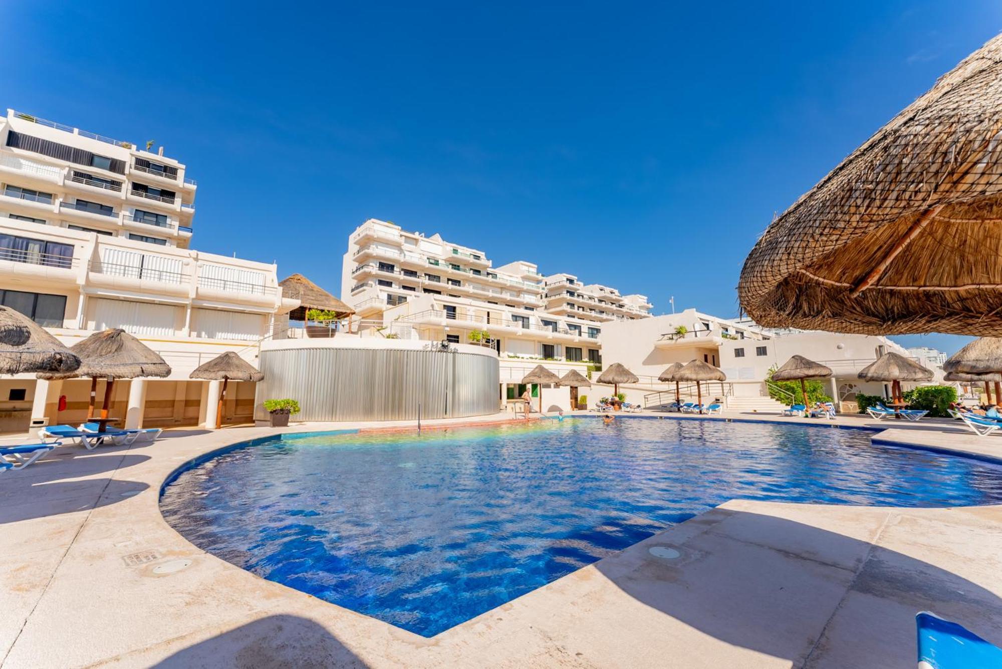 Amazing Caribbean Ocean View At Villas Marlin In Κανκούν Εξωτερικό φωτογραφία