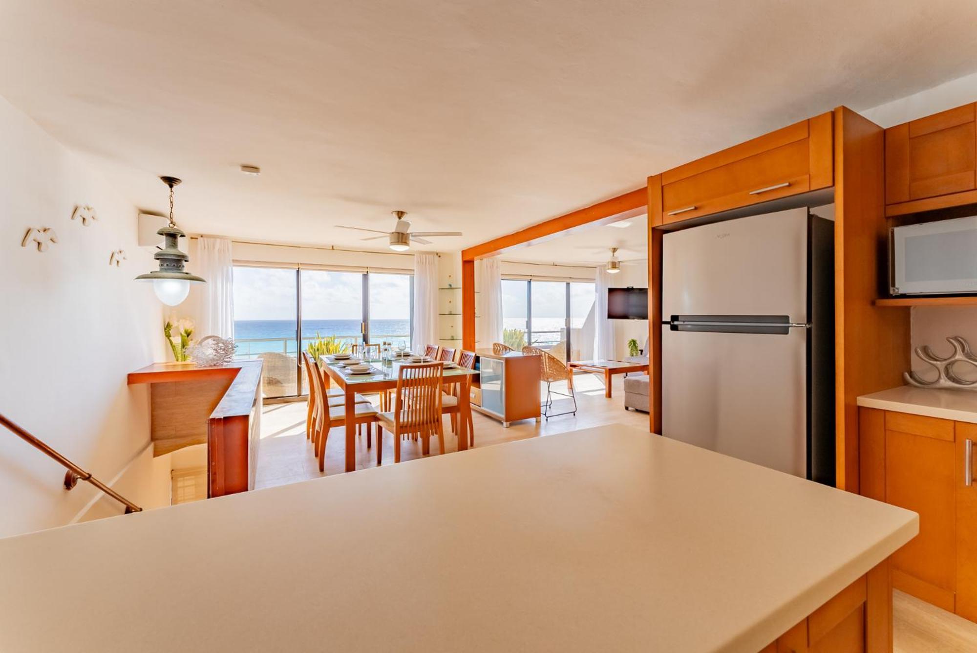 Amazing Caribbean Ocean View At Villas Marlin In Κανκούν Εξωτερικό φωτογραφία