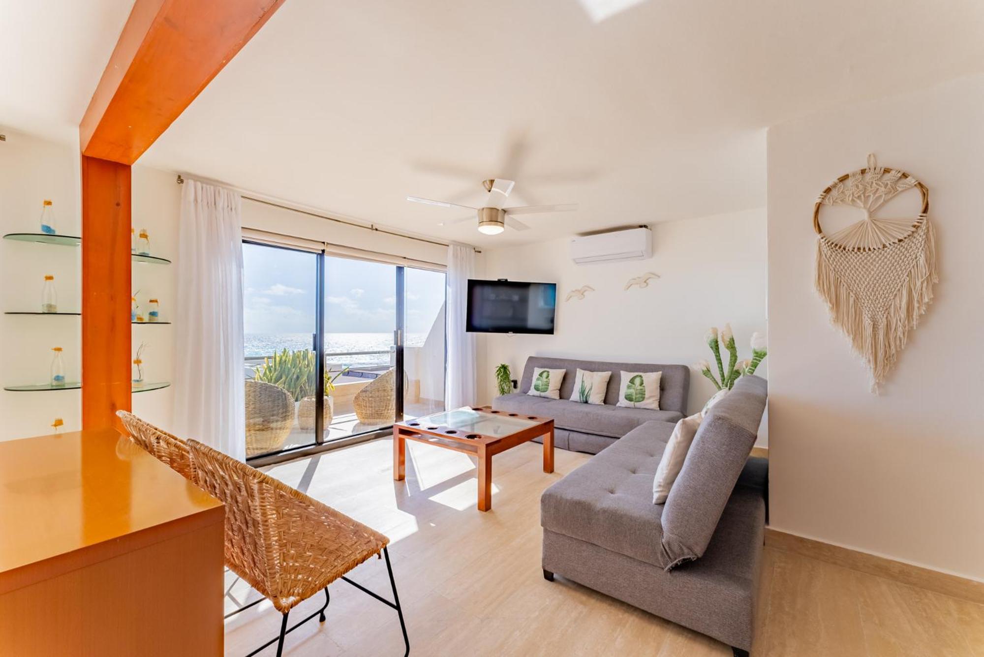 Amazing Caribbean Ocean View At Villas Marlin In Κανκούν Εξωτερικό φωτογραφία